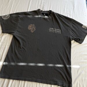 Men’s DARC SPORT Oversized athletic Tee shirt Tshirt NFGU WOLVES FIGHT CANCER